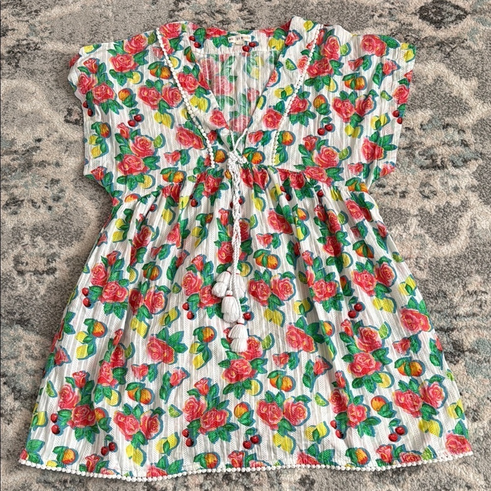 ROLLER RABBIT Ponderosa Nattie Tunic Mini Dress Cover Up